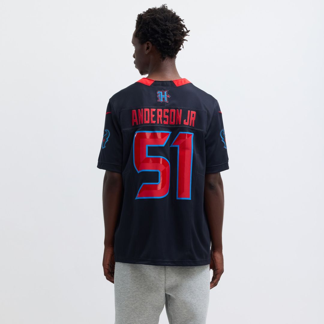 Will Anderson Jr. Houston Texans Nike 2nd Alternate Vapor F.U.S.E. Limited Jersey - Navy