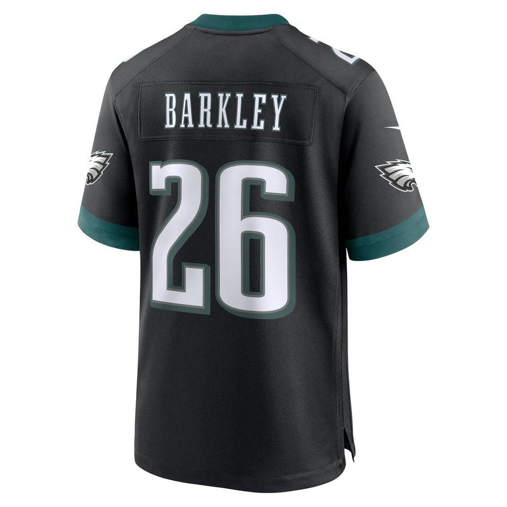 Saquon Barkley Philadelphia Eagles Nike Alternate Game Jersey -  Black