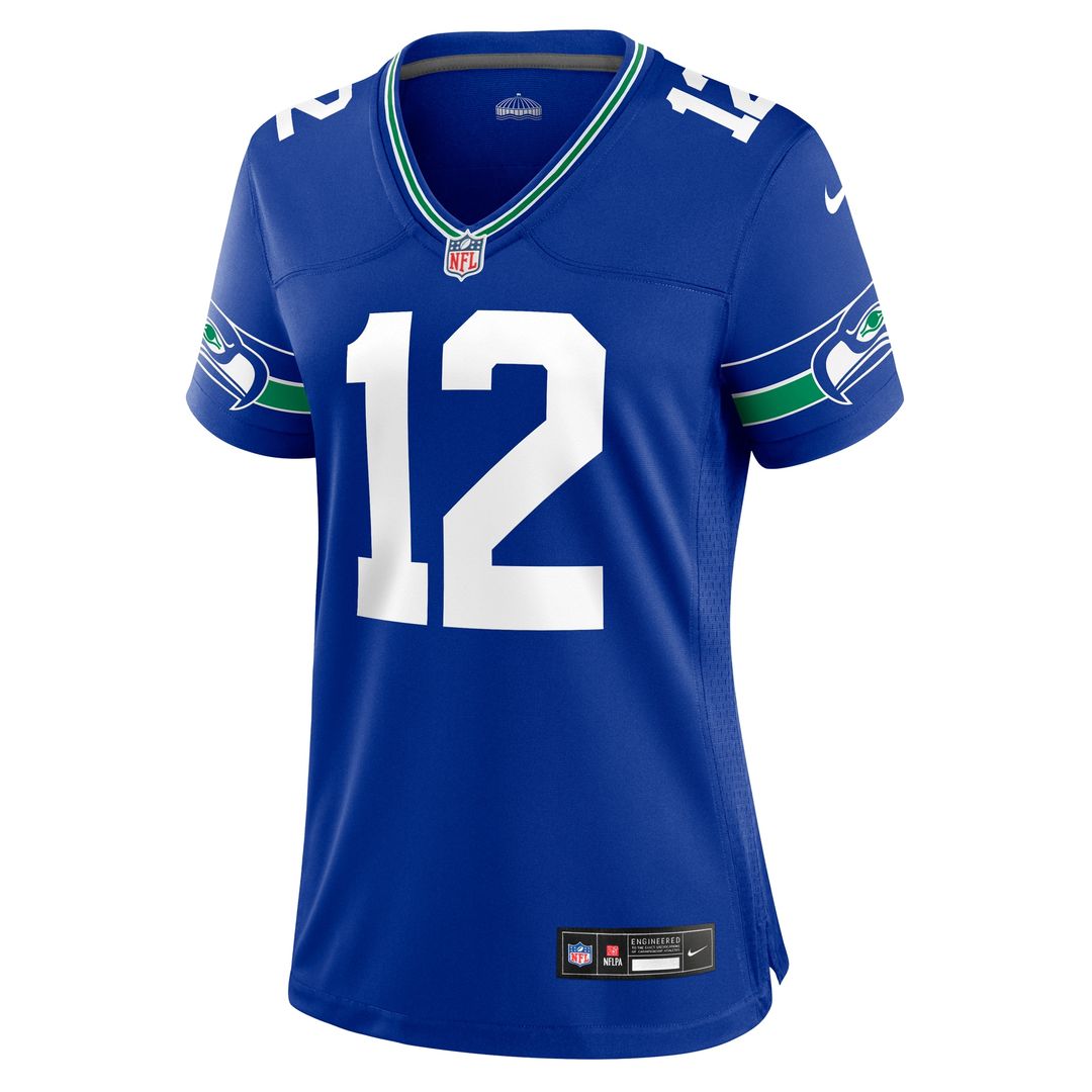 12s Seattle Seahawks Nike Women's Player Jersey - Royal
