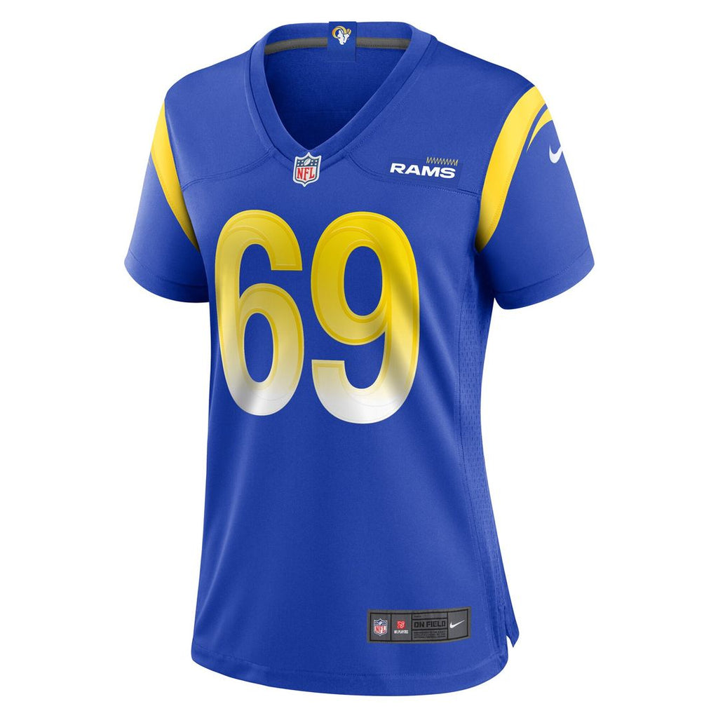 Kevin Dotson Los Angeles Rams Nike Women's  Game Jersey -  Royal