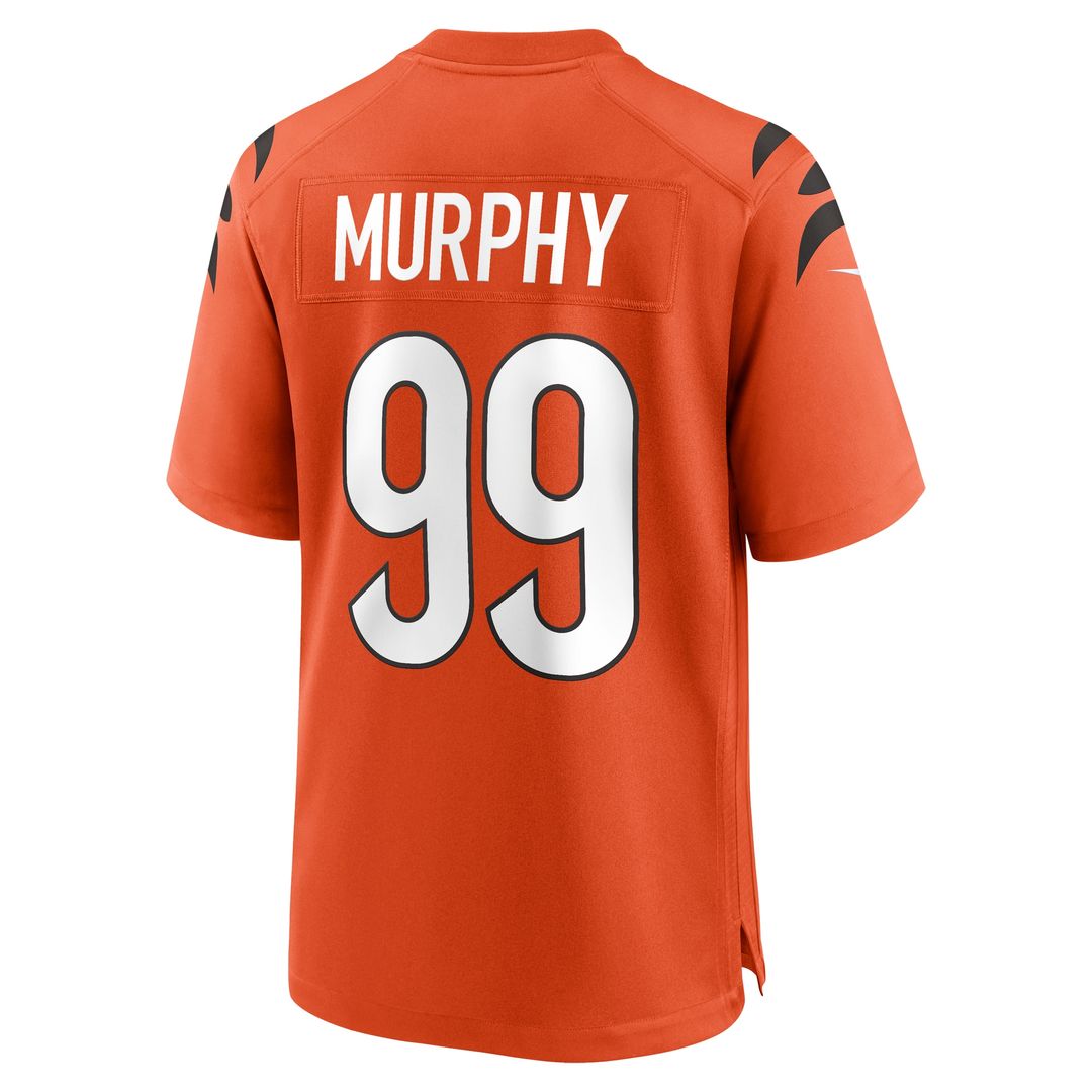 Myles Murphy Cincinnati Bengals Nike Alternate Game Jersey - Orange