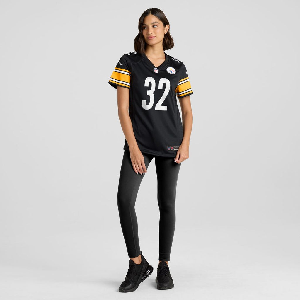 Franco Harris Pittsburgh Steelers Nike Women's Game Retired Player Jersey - Black