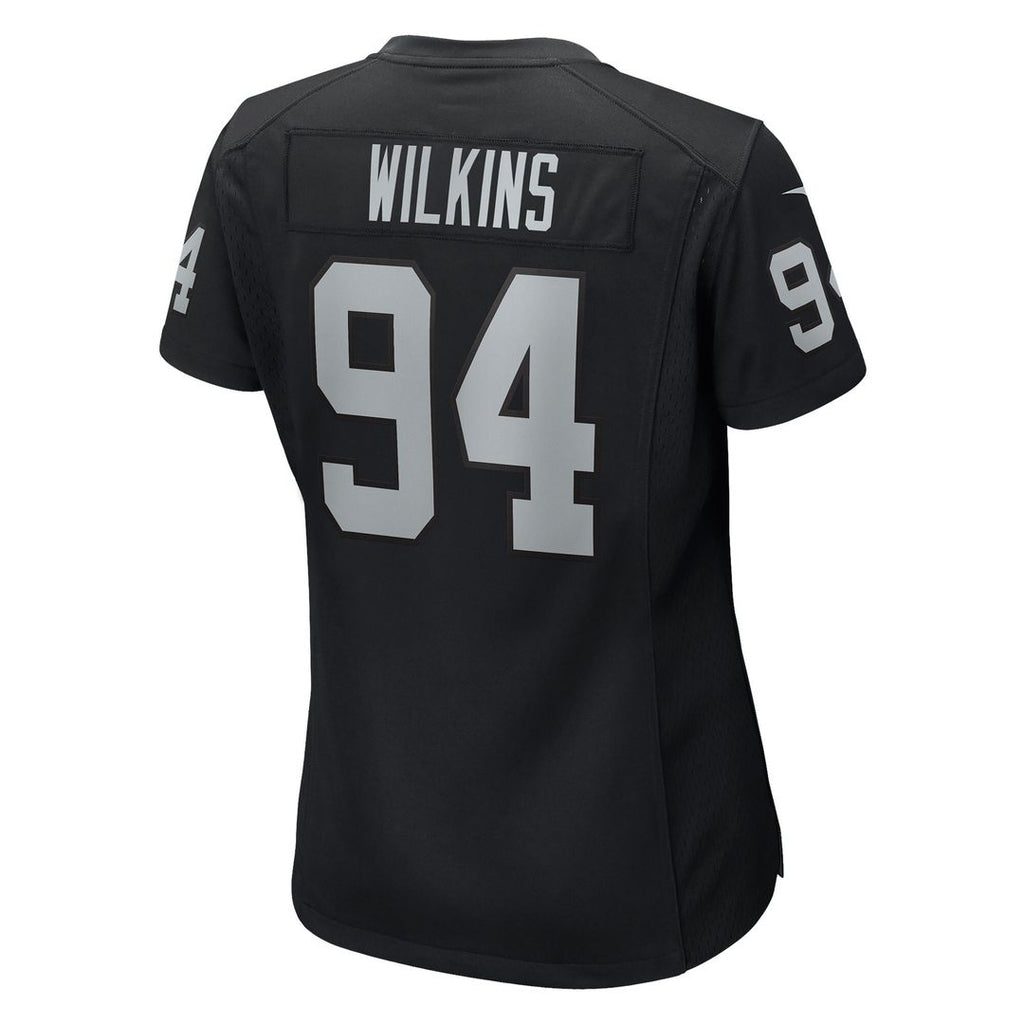 Christian Wilkins Las Vegas Raiders Nike Women's Team Game Jersey - Black