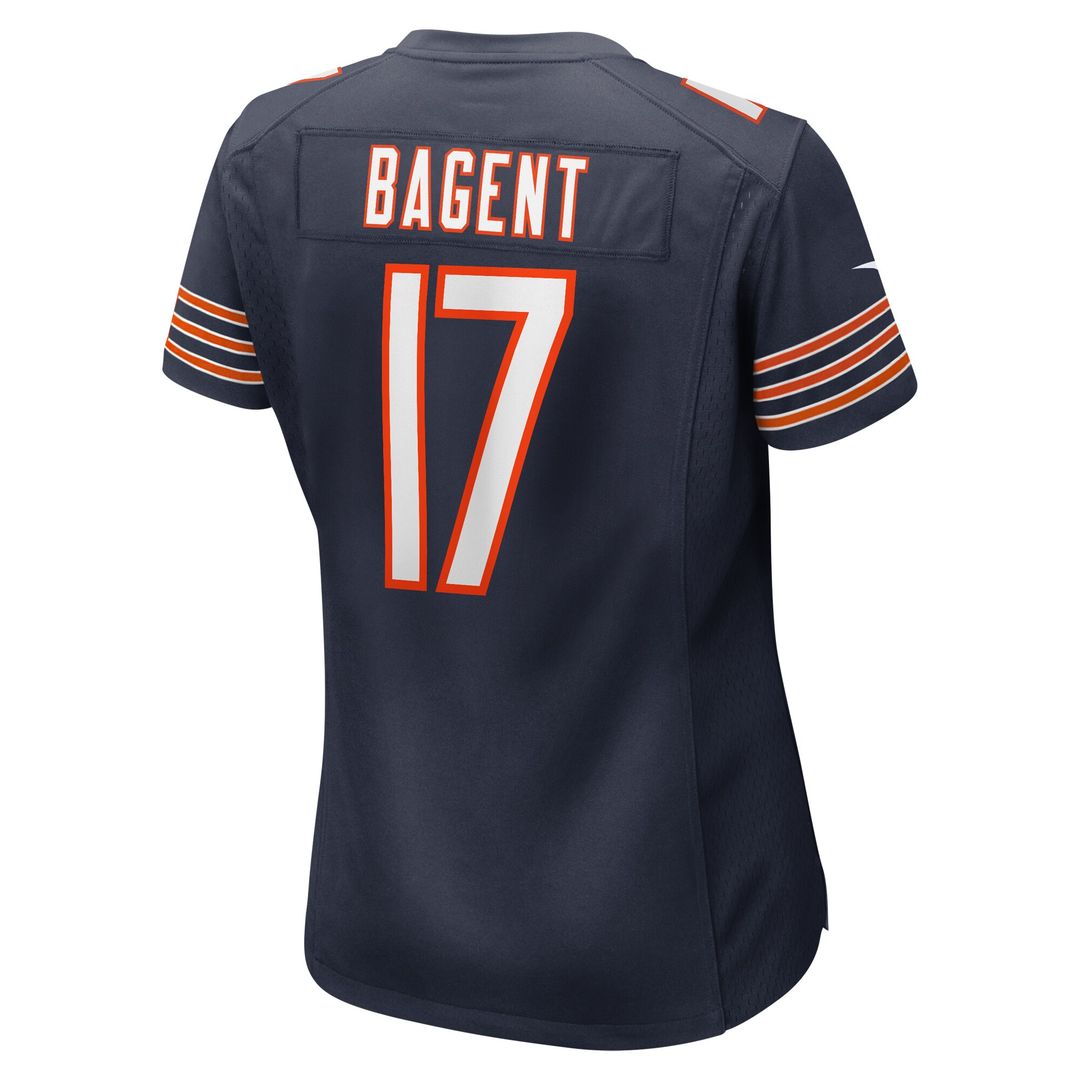 Tyson Bagent Chicago Bears Nike Women's  Game Jersey -  Navy