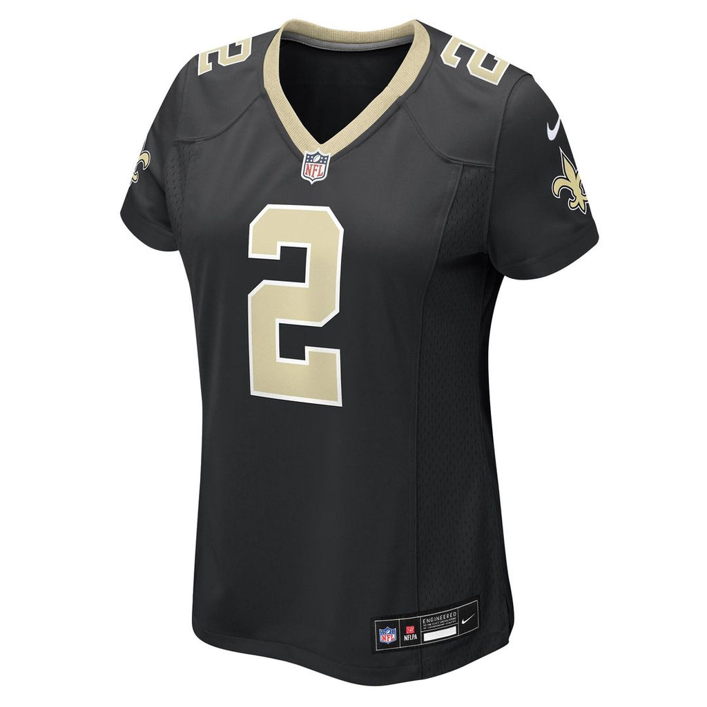 Spencer Rattler New Orleans Saints Nike Women's Team Game Jersey -  Black
