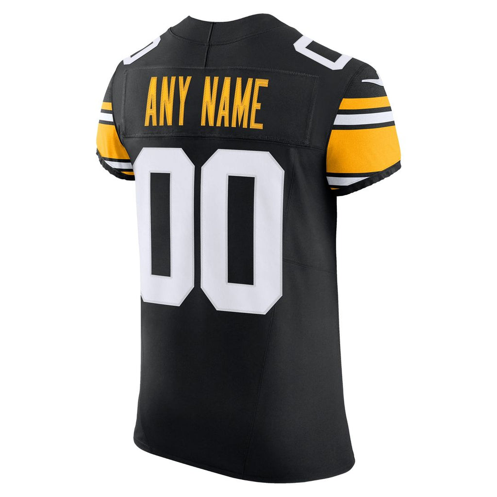 Pittsburgh Steelers Nike  Vapor F.U.S.E. Elite Custom Jersey - Black