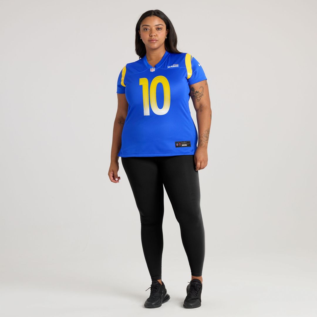 Josaiah Stewart Los Angeles Rams Nike Women's Team Game Jersey -  Royal