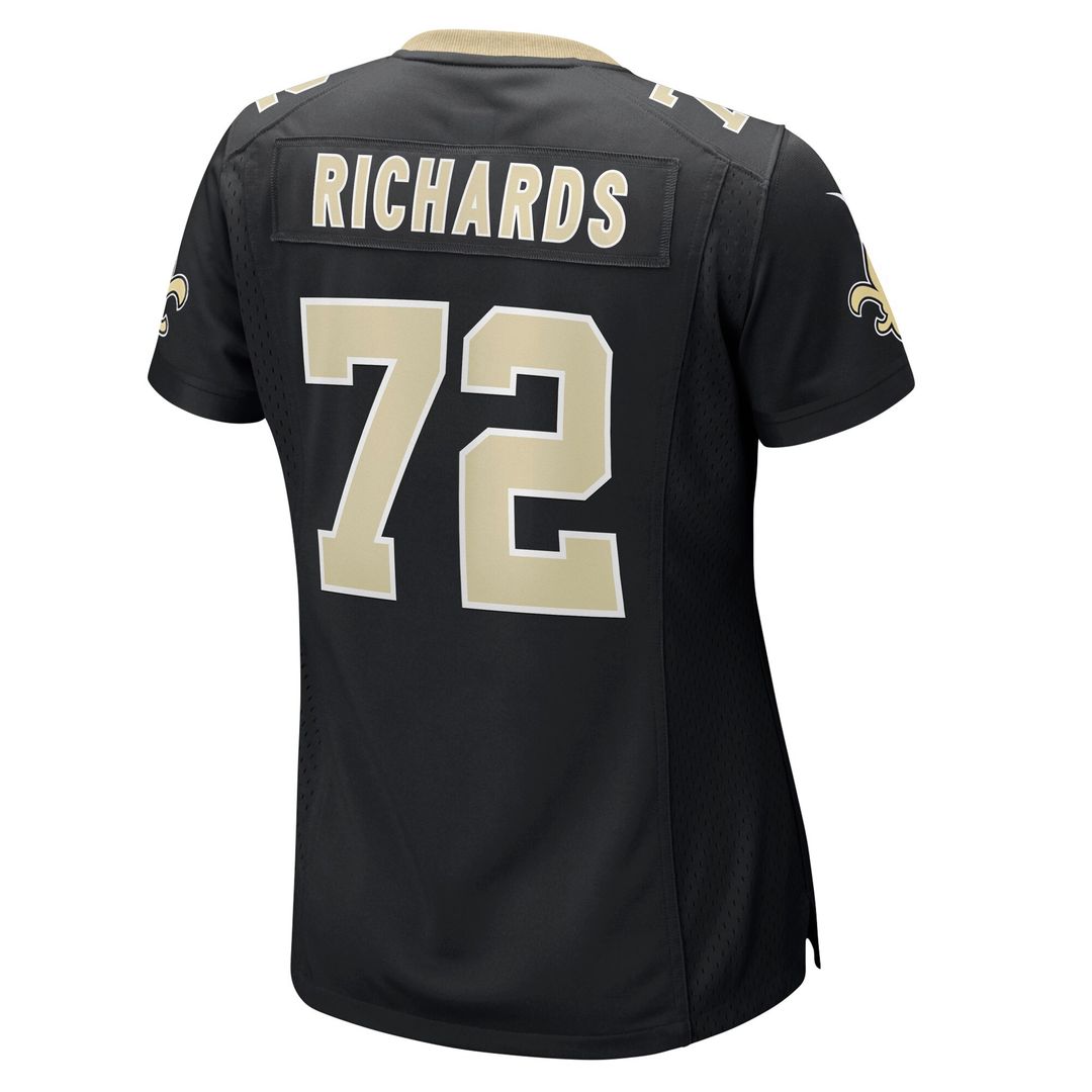Asim Richards New Orleans Saints Nike Women's Team Game Jersey -  Black