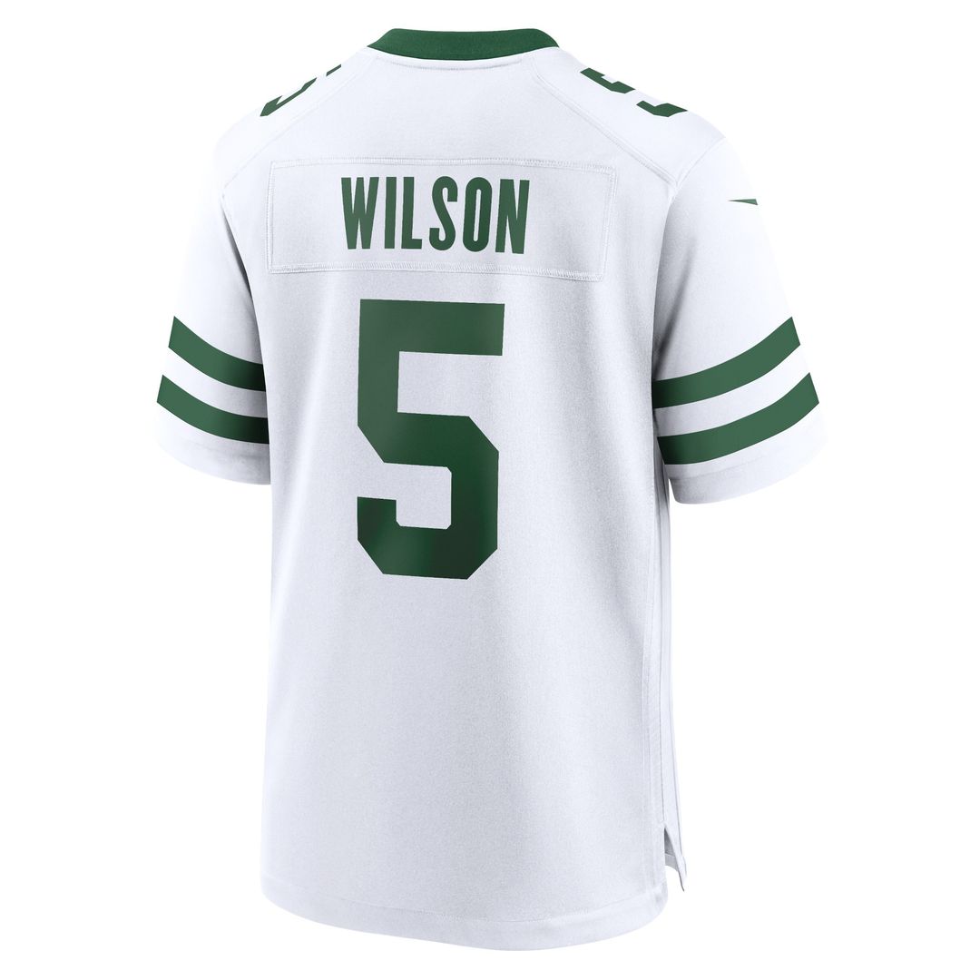 Garrett Wilson New York Jets Nike Game Jersey - Legacy White