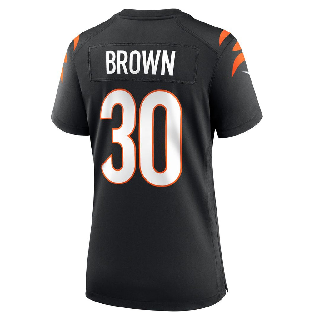 Chase Brown Cincinnati Bengals Nike Women's Team Game Jersey -  Black
