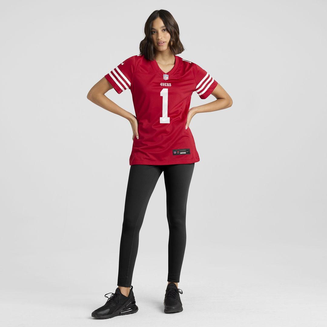 Ricky Pearsall San Francisco 49ers Nike Women's Team Game Jersey -  Scarlet