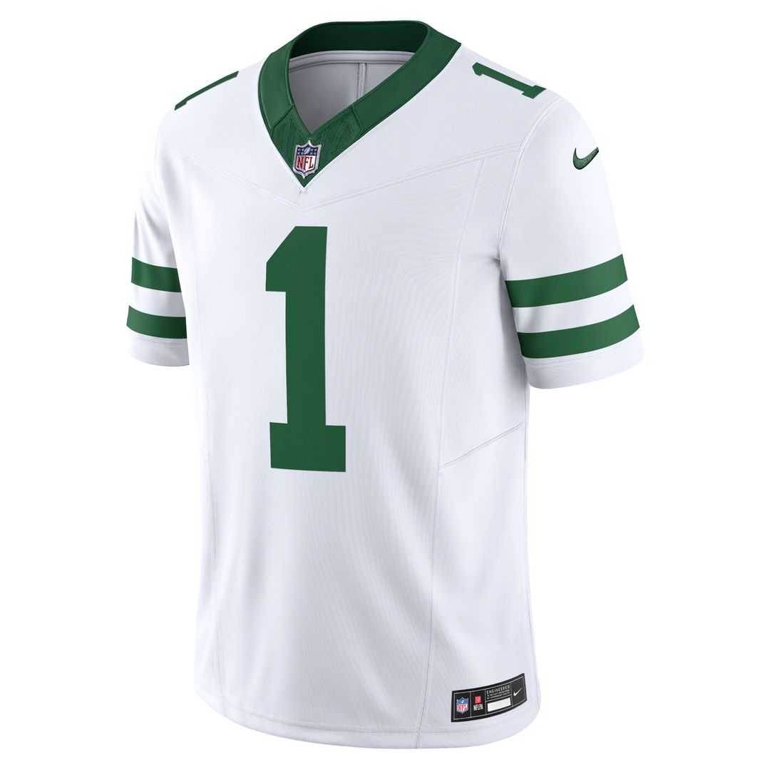 Ahmad Sauce Gardner New York Jets Nike Vapor F.U.S.E. Limited Jersey - Legacy White