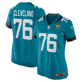 Ezra Cleveland Jacksonville Jaguars Nike Women's  Game Jersey -  Teal