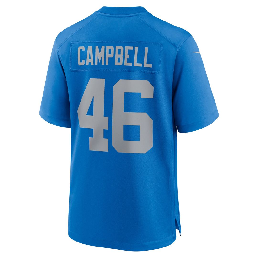 Jack Campbell Detroit Lions Nike Alternate Game Jersey -  Blue