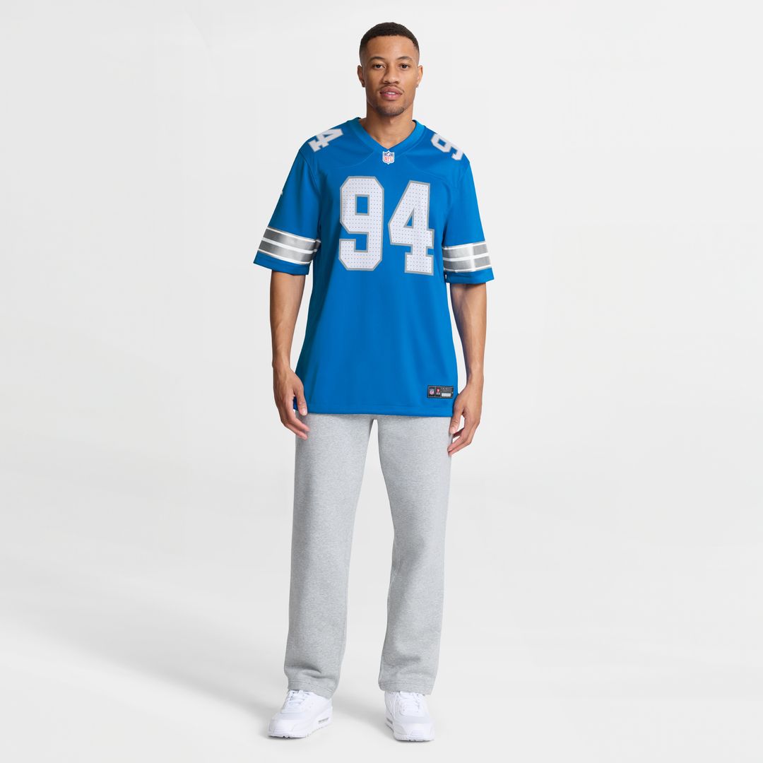 Mekhi Wingo Detroit Lions Nike Team Game Jersey -  Blue
