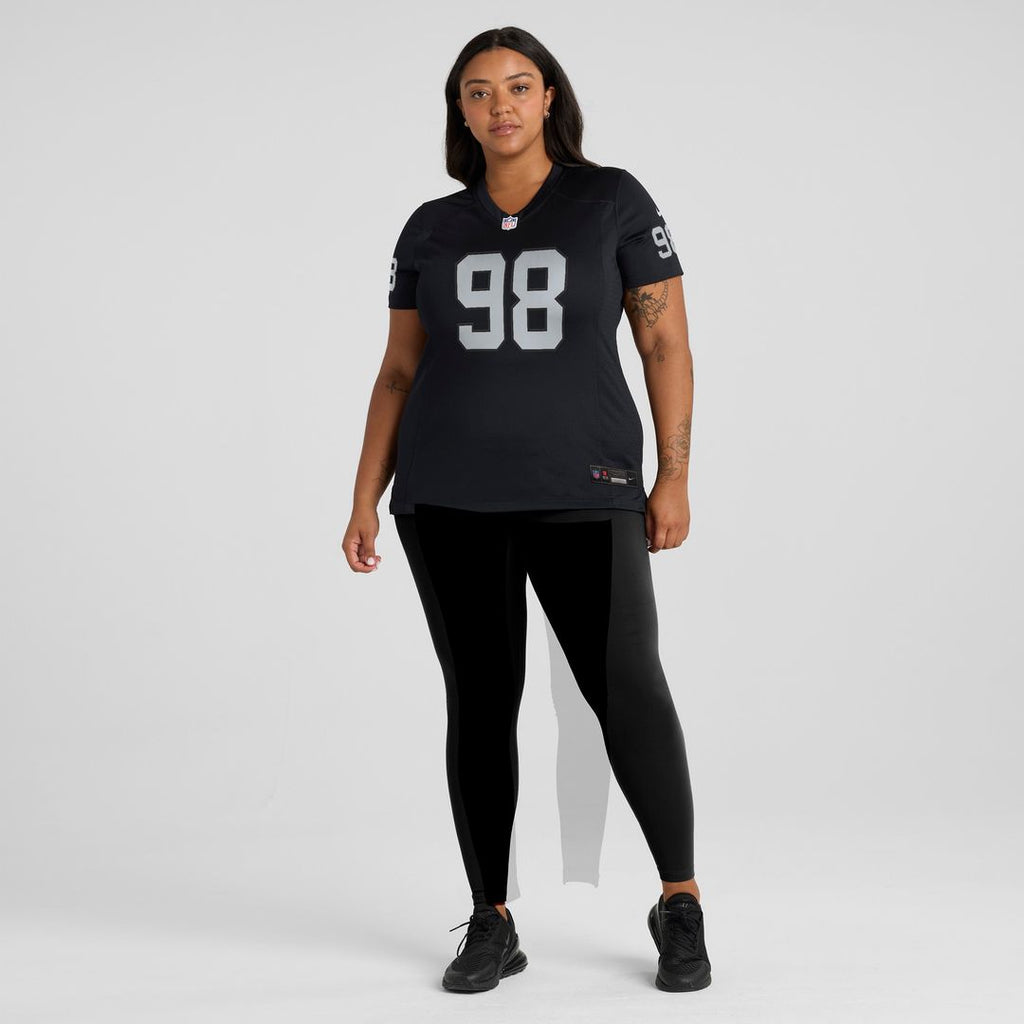 Maxx Crosby Las Vegas Raiders Nike Women's Jersey - Black