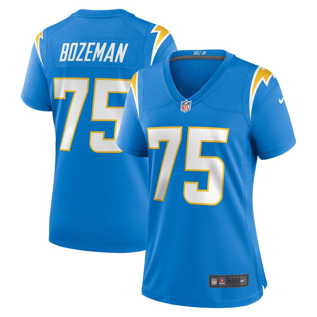 Bradley Bozeman Los Angeles Chargers Nike Women's  Game Jersey -  Powder Blue