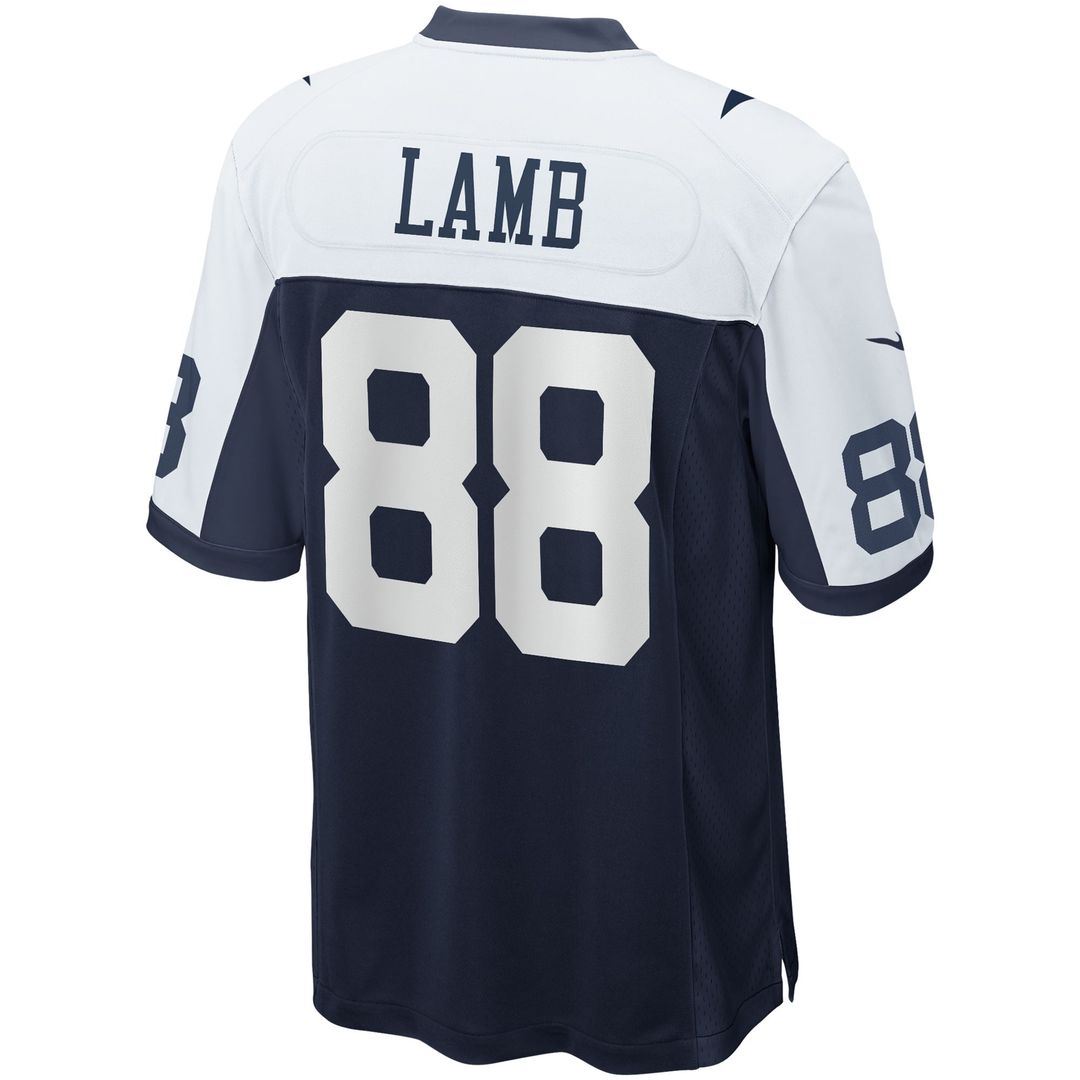 CeeDee Lamb Dallas Cowboys Nike Alternate Game Team Jersey - Navy