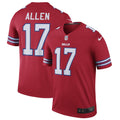 Josh Allen Buffalo Bills Nike Legend Player Performance Top - Red