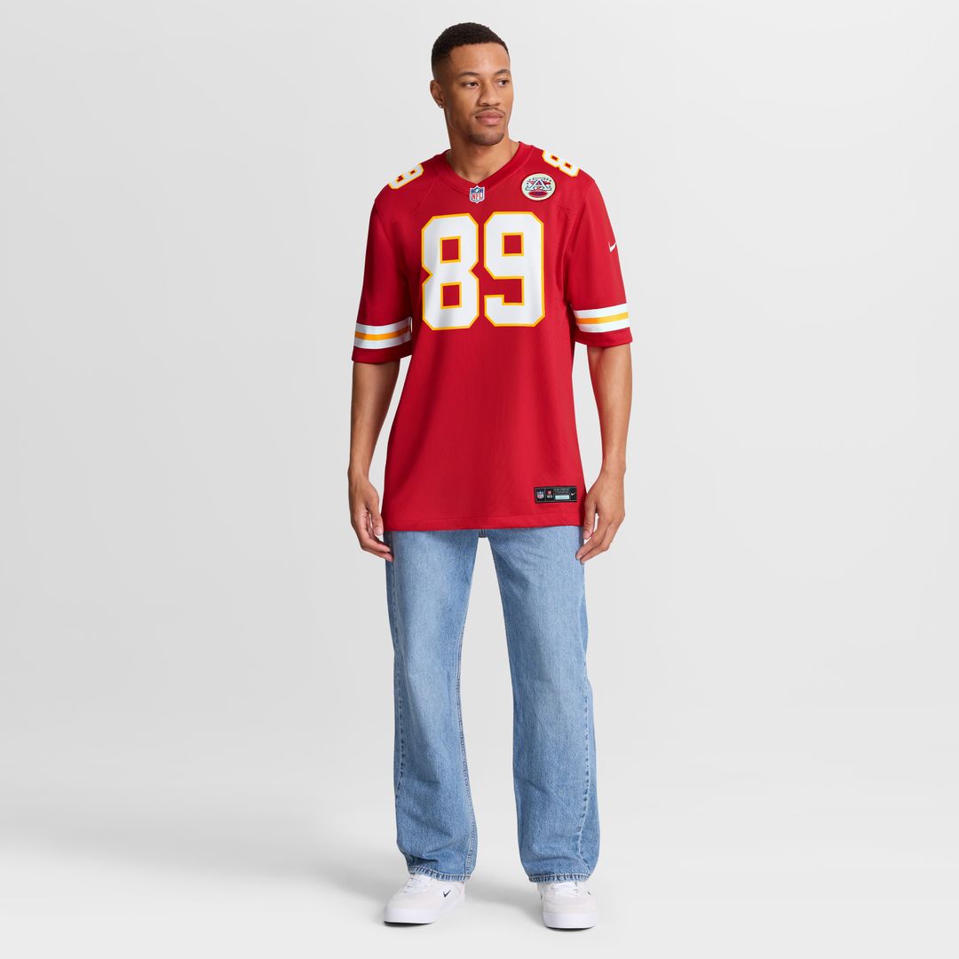 Jason Brownlee Kansas City Chiefs Nike Team Game Jersey -  Red