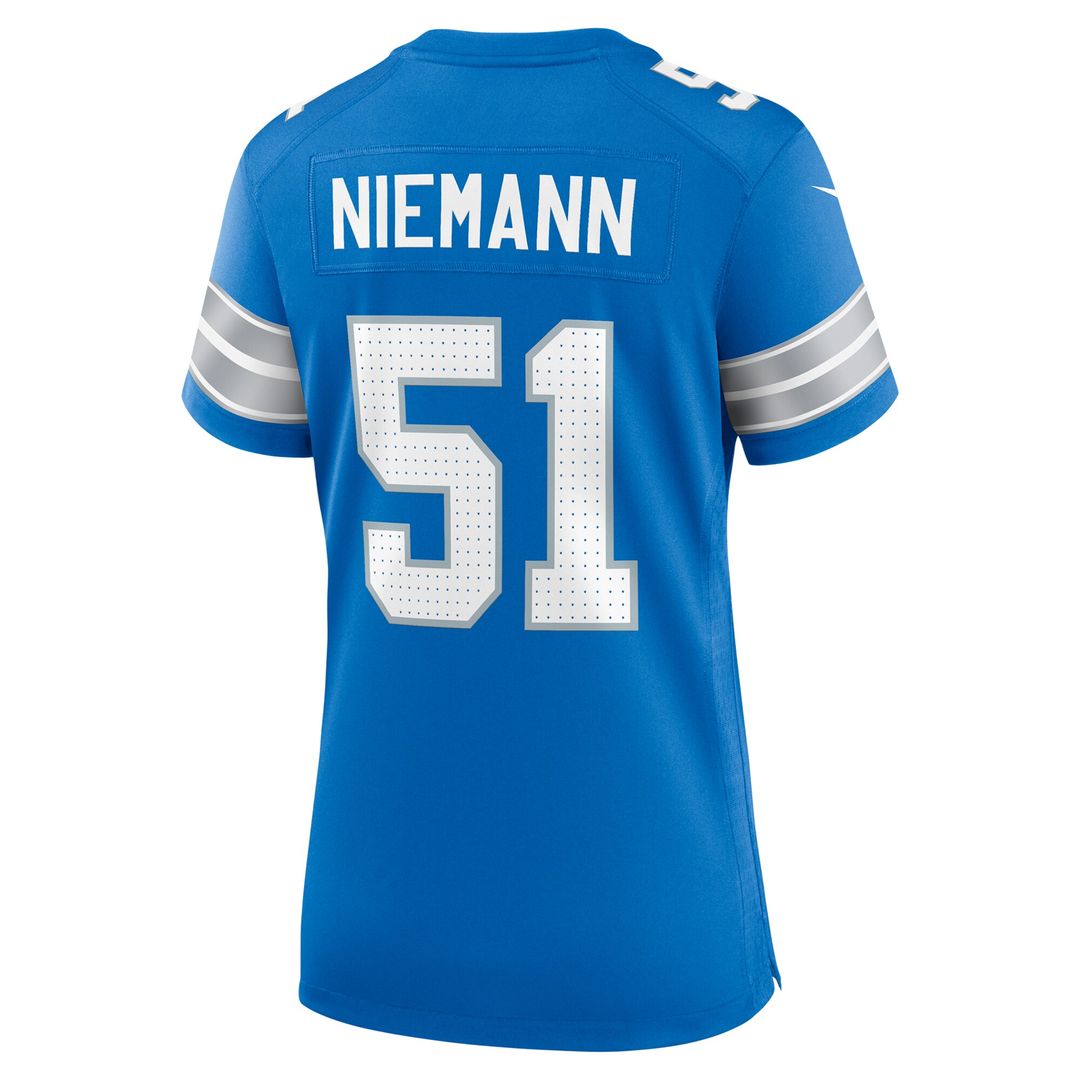 Ben Niemann Detroit Lions Nike Women's Team Game Jersey -  Blue