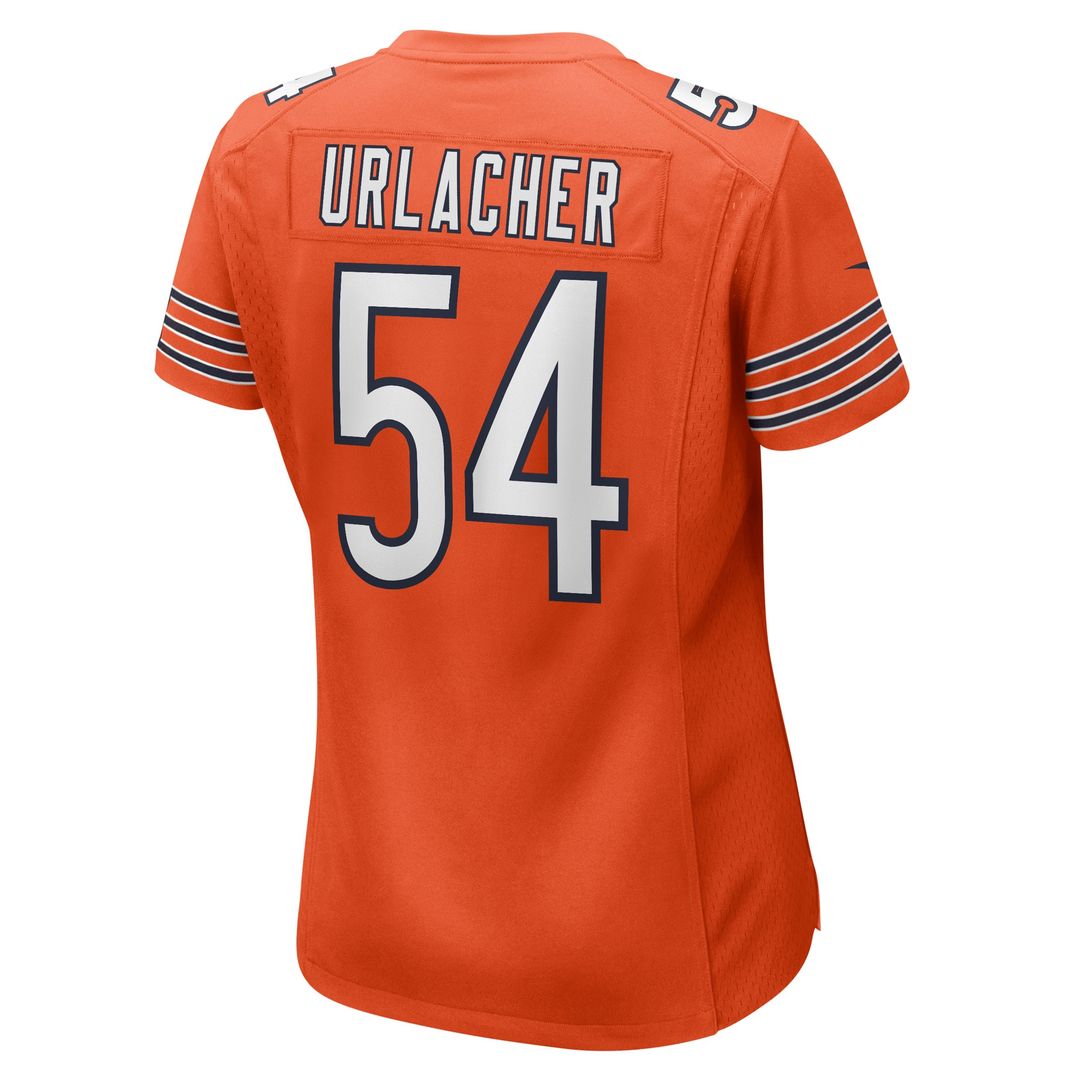 Brian Urlacher Chicago Bears Nike Women's Retired Player Jersey - Orange