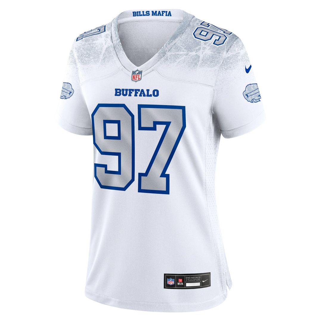Joey Bosa Buffalo Bills Nike Women's 2025 Rivalries Collection Game Jersey - White