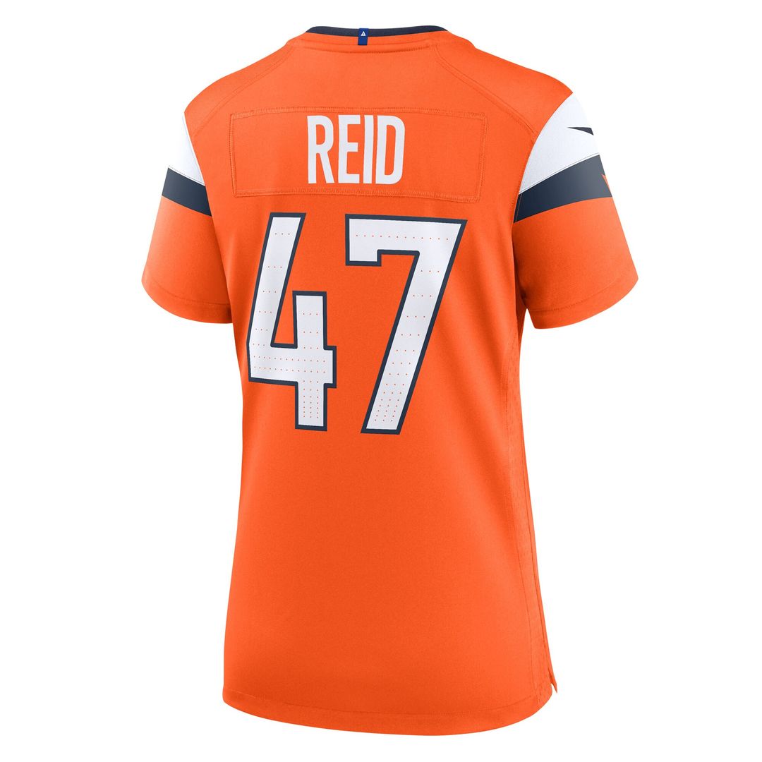 Karene Reid Denver Broncos Nike Women's Team Game Jersey -  Orange