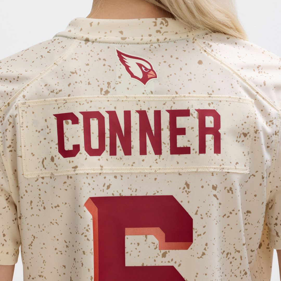 James Conner Arizona Cardinals Nike Women's 2025 Rivalries Collection Game Jersey - Natural