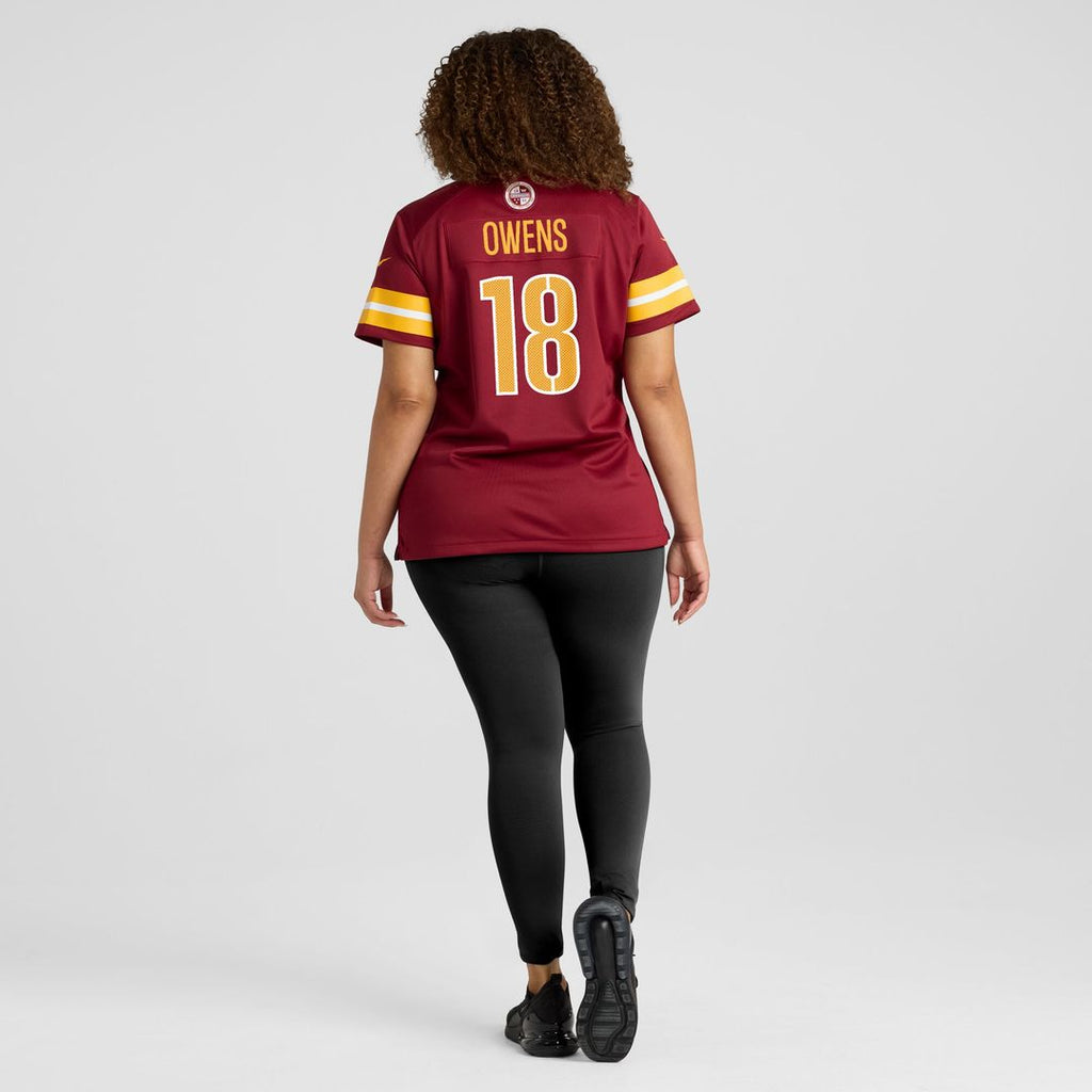 Tyler Owens Washington Commanders Nike Women's Team Game Jersey -  Burgundy