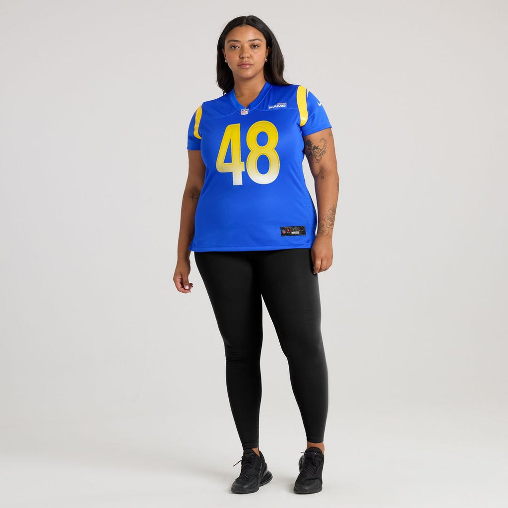 Omar Speights Los Angeles Rams Nike Women's Game Jersey -  Royal