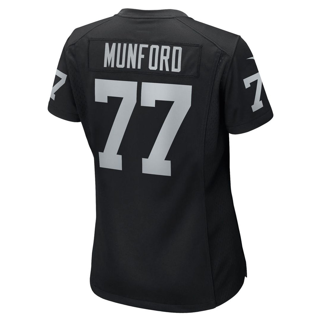 Thayer Munford Jr. Las Vegas Raiders Nike Women's Team Game Jersey -  Black