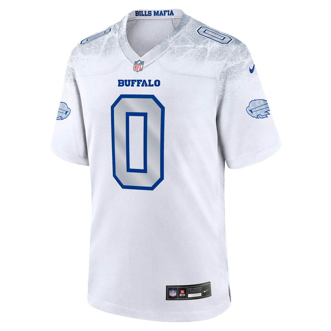 Keon Coleman Buffalo Bills Nike 2025 Rivalries Collection Game Jersey - White