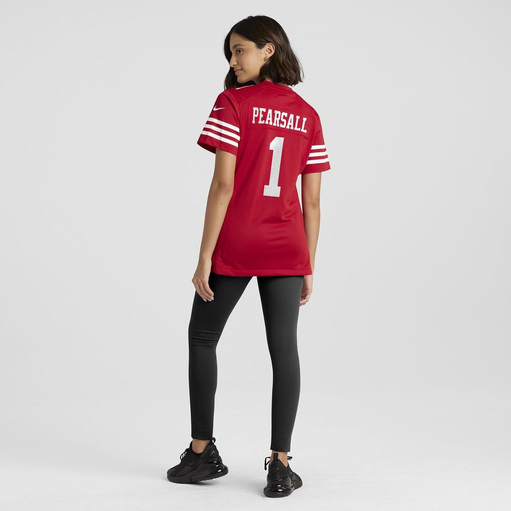 Ricky Pearsall San Francisco 49ers Nike Women's Team Game Jersey -  Scarlet