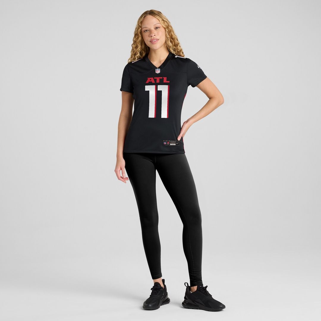 Jalon Walker Atlanta Falcons Nike Women's Team Game Jersey -  Black