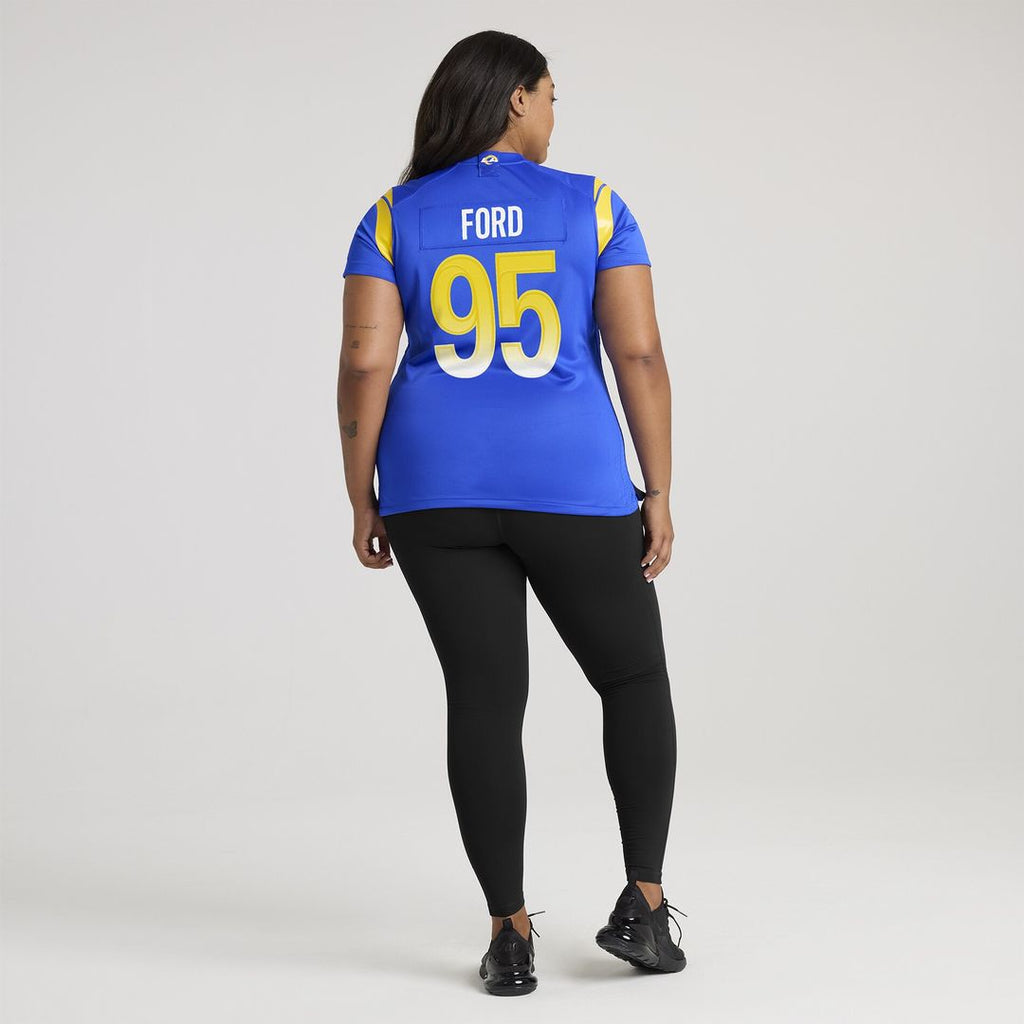 Poona Ford Los Angeles Rams Nike Women's Team Game Jersey -  Royal