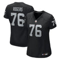 Caleb Rogers Las Vegas Raiders Nike Women's Team Game Jersey -  Black