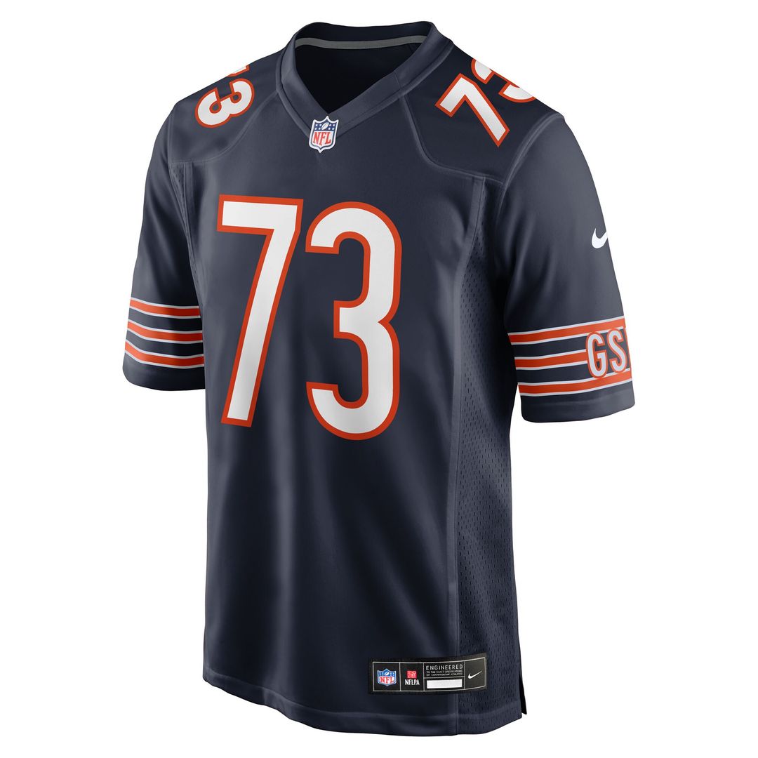 Jonah Jackson Chicago Bears Nike Team Game Jersey -  Navy