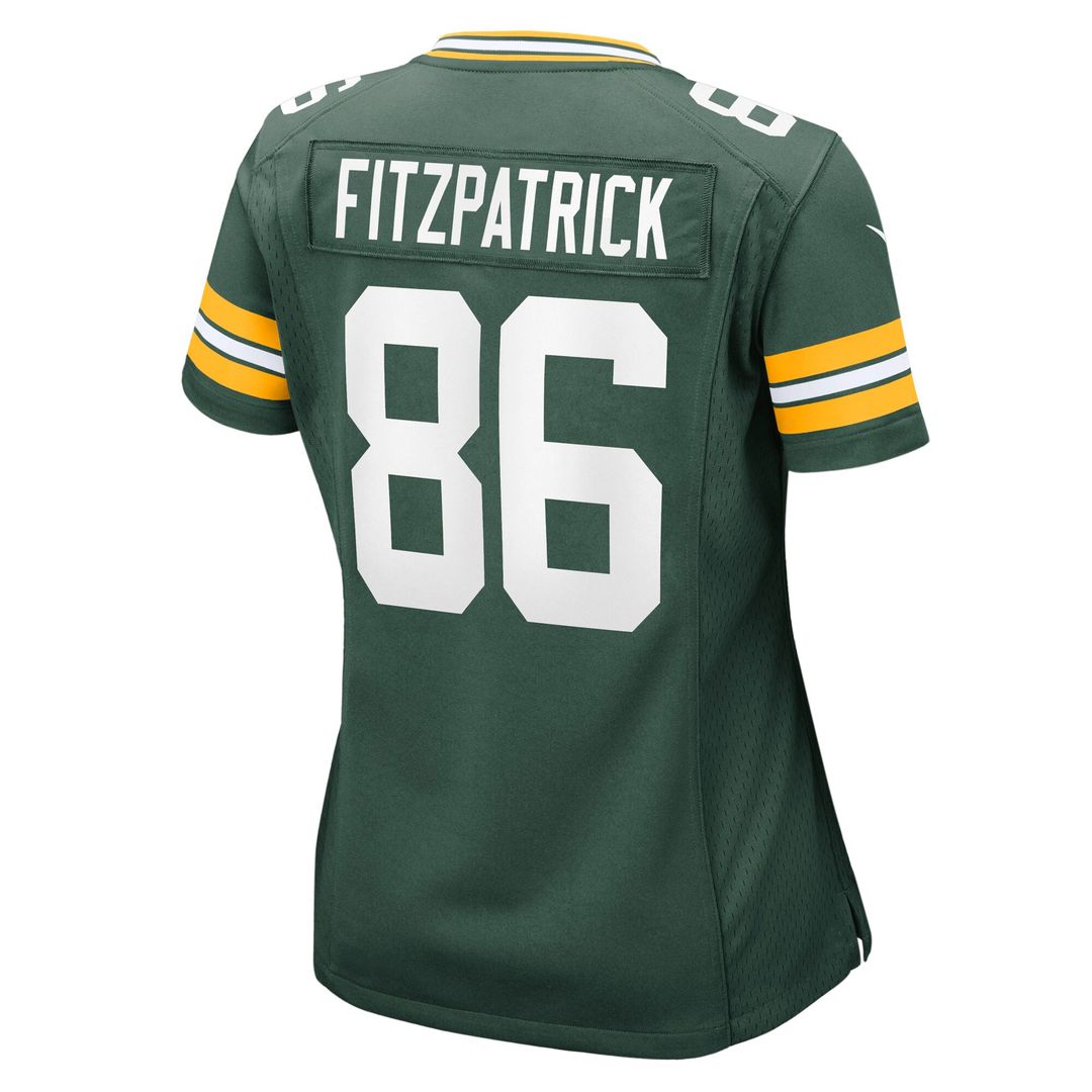 John FitzPatrick Green Bay Packers Nike Women's Team Game Jersey -  Green