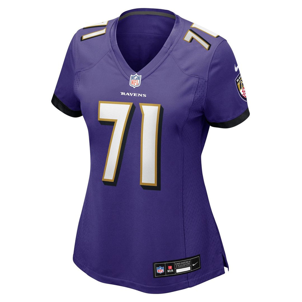 Carson Vinson Baltimore Ravens Nike Women's Team Game Jersey -  Purple