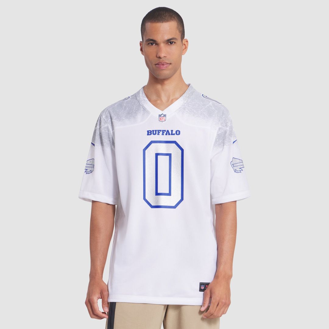 Keon Coleman Buffalo Bills Nike 2025 Rivalries Collection Game Jersey - White