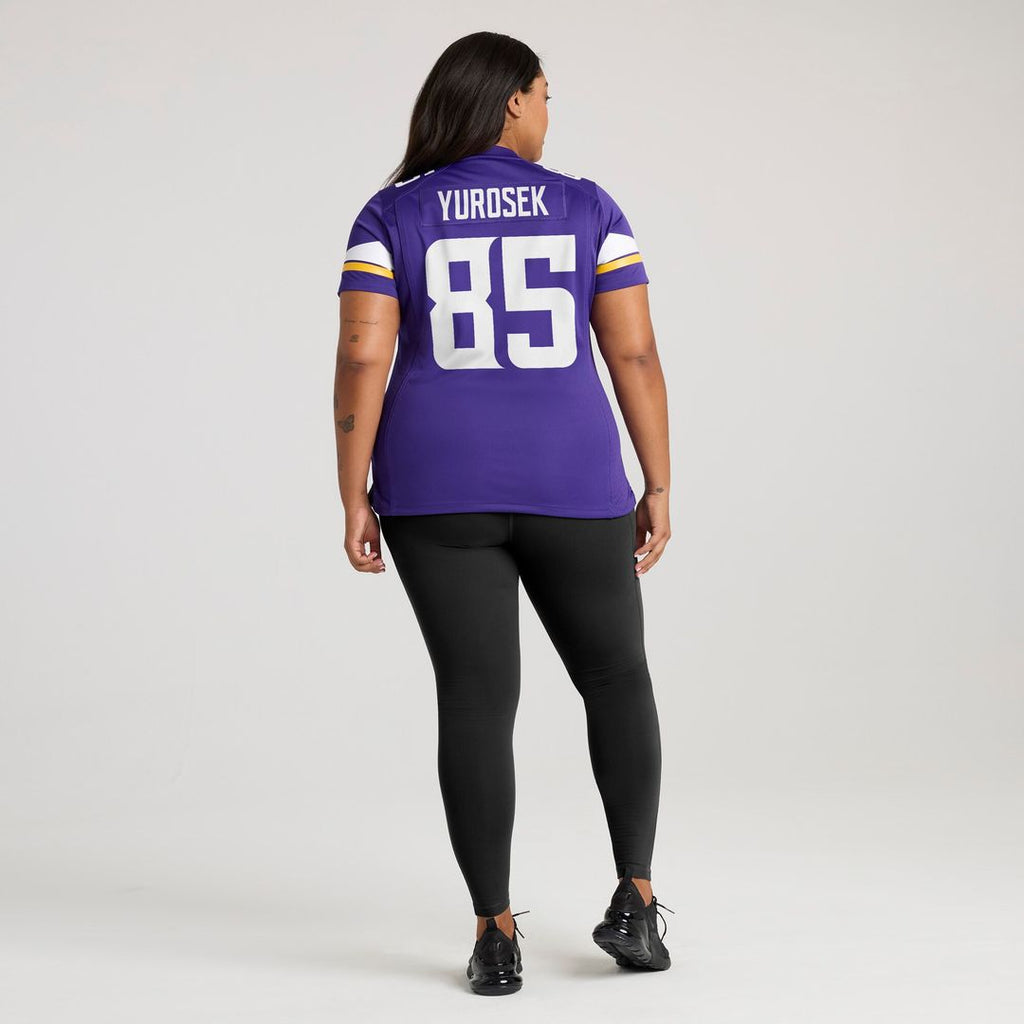 Ben Yurosek Minnesota Vikings Nike Women's Team Game Jersey -  Purple