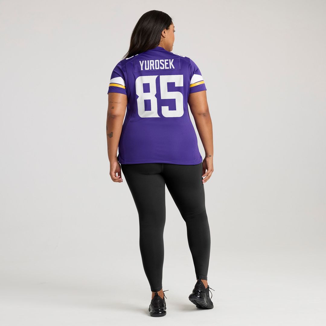 Ben Yurosek Minnesota Vikings Nike Women's Team Game Jersey -  Purple