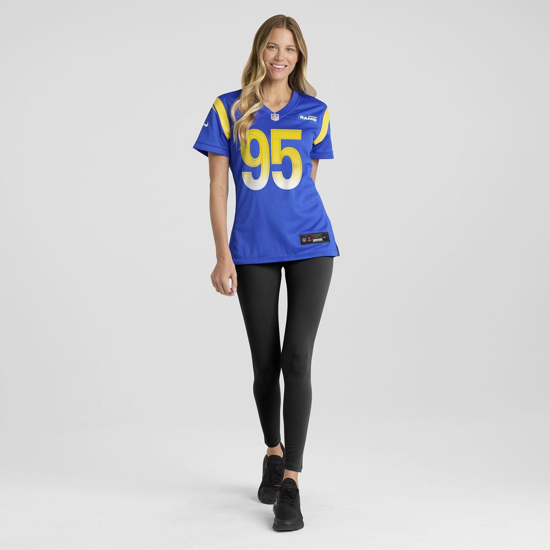 Poona Ford Los Angeles Rams Nike Women's Team Game Jersey -  Royal
