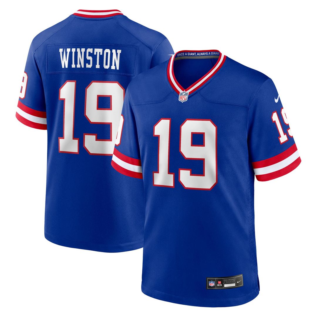 Jameis Winston New York Giants Nike Alternate 2 Game Jersey -  Royal