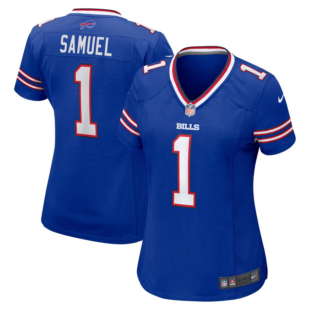 Curtis Samuel Buffalo Bills Nike Women's  Game Jersey -  Royal