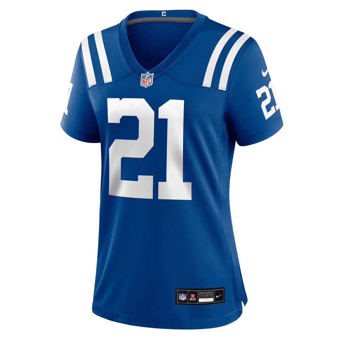 DJ Giddens Indianapolis Colts Nike Women's Team Game Jersey -  Royal