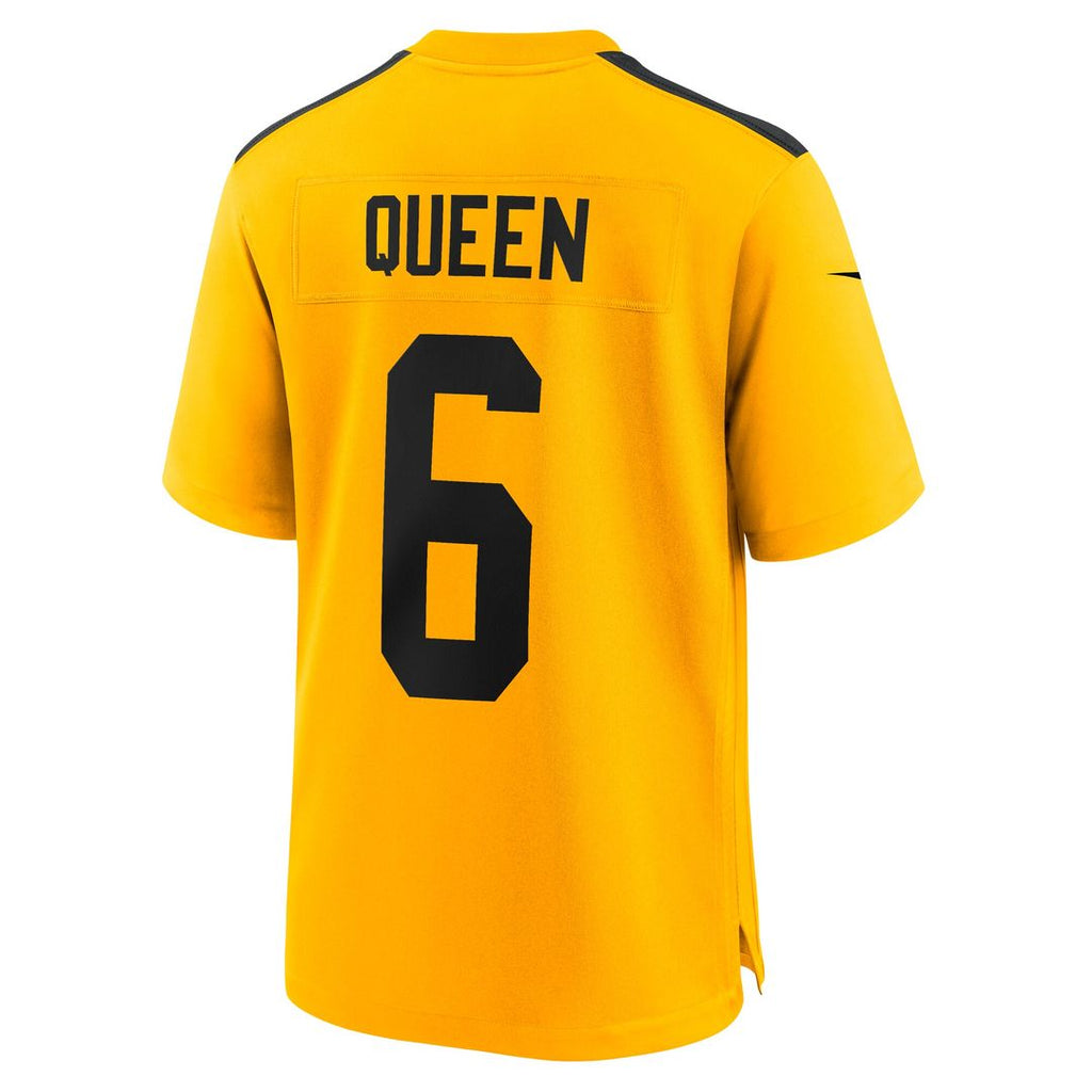 Patrick Queen Pittsburgh Steelers Nike Alternate 1933 Throwback Game Jersey - Gold