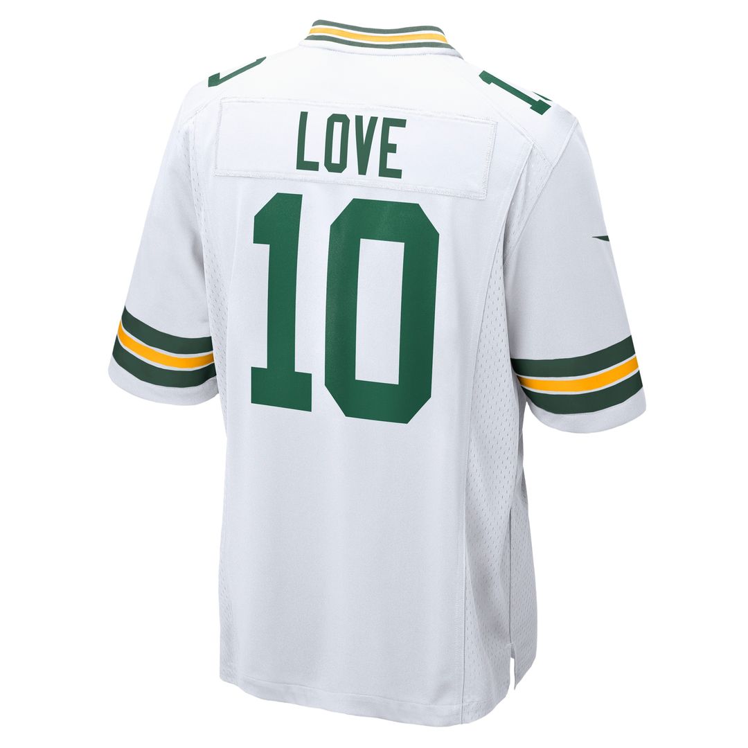 Jordan Love Green Bay Packers Nike  Game Jersey - White