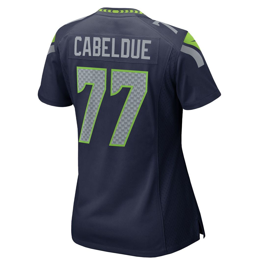 Bryce Cabeldue Seattle Seahawks Nike Women's Team Game Jersey -  College Navy